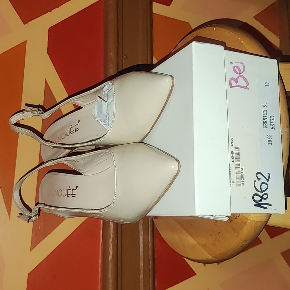 Denouee ladies slingback shoes